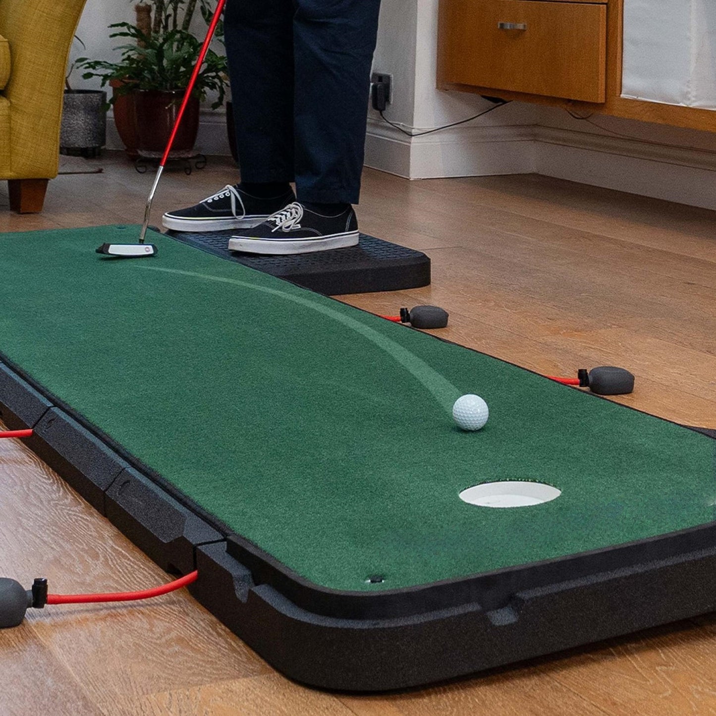 Golf Practice Mat - Master Breaking Putts at Home!