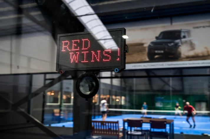 Contactless Digital Padel Scoreboard – Control the Game with Your Racket 🎾