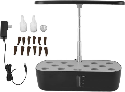 Smart 12-Pot Hydroponic Indoor Garden 🌱 Grow Fresh Herbs & Vegetables at Home