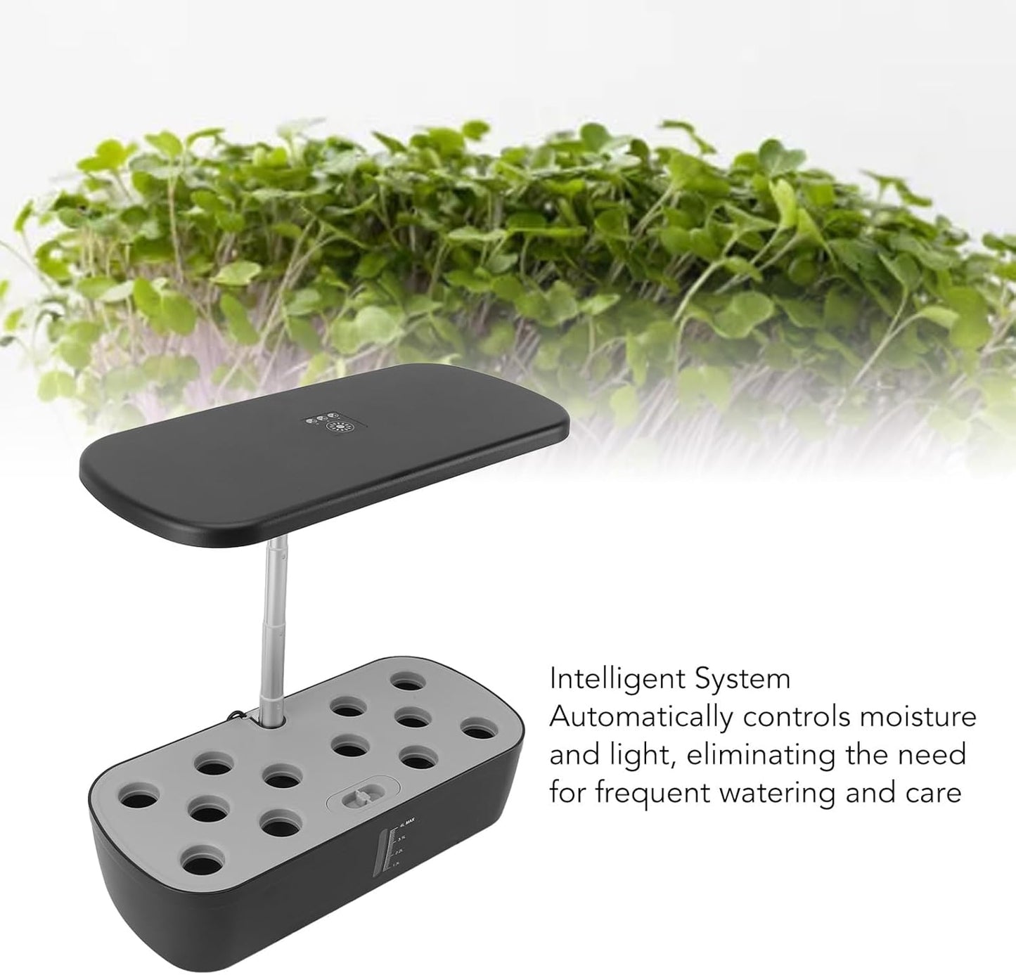 Smart 12-Pot Hydroponic Indoor Garden 🌱 Grow Fresh Herbs & Vegetables at Home