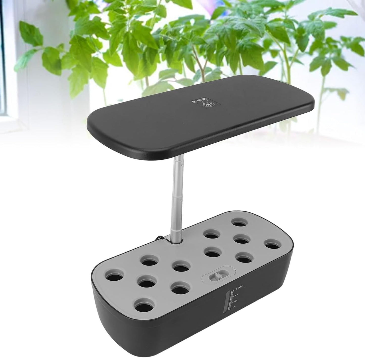 Smart 12-Pot Hydroponic Indoor Garden 🌱 Grow Fresh Herbs & Vegetables at Home