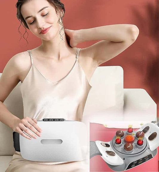 Heated Abdominal Massager Belt