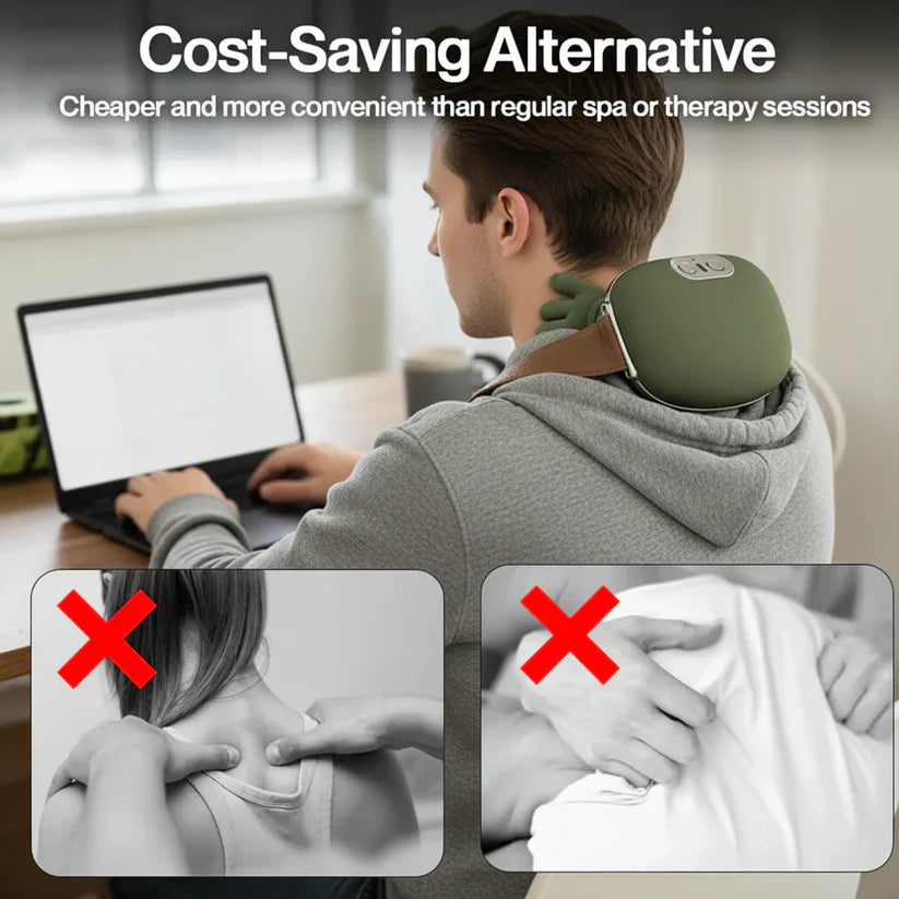 Heated Abdominal Massager Belt