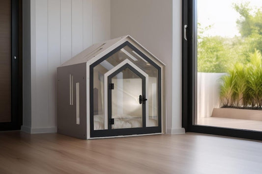 Premium Modern Wooden Dog House